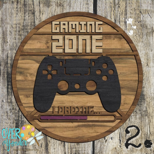 "Gaming Zone" 10" Round