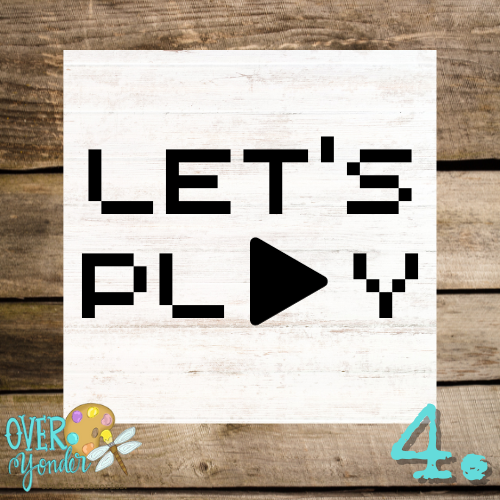 "Let's Play" Square